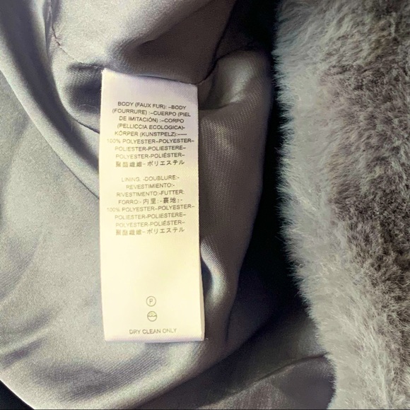 Free People Faux fur Button front Jacket Medium - Picture 5 of 16